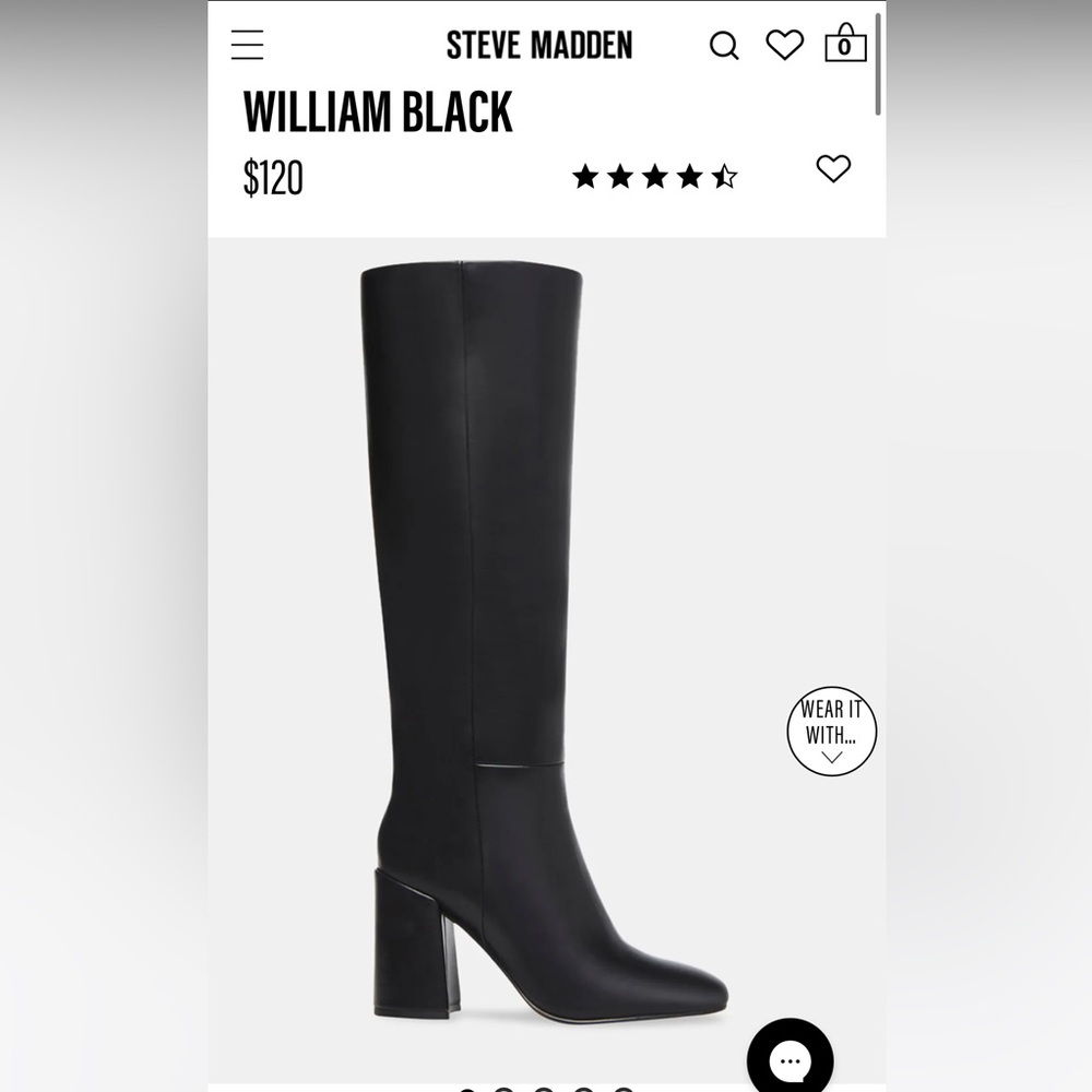 Elegant Black Knee-High Women's Boots